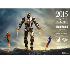 Iron Man 3 Iron Man Mark XXIV the Tank 1/6 scale action figure 2015 Toy Fair Exclusive 30 cm